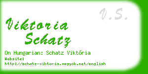 viktoria schatz business card